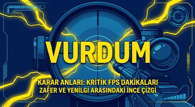 FPS maçında karar anları görseli